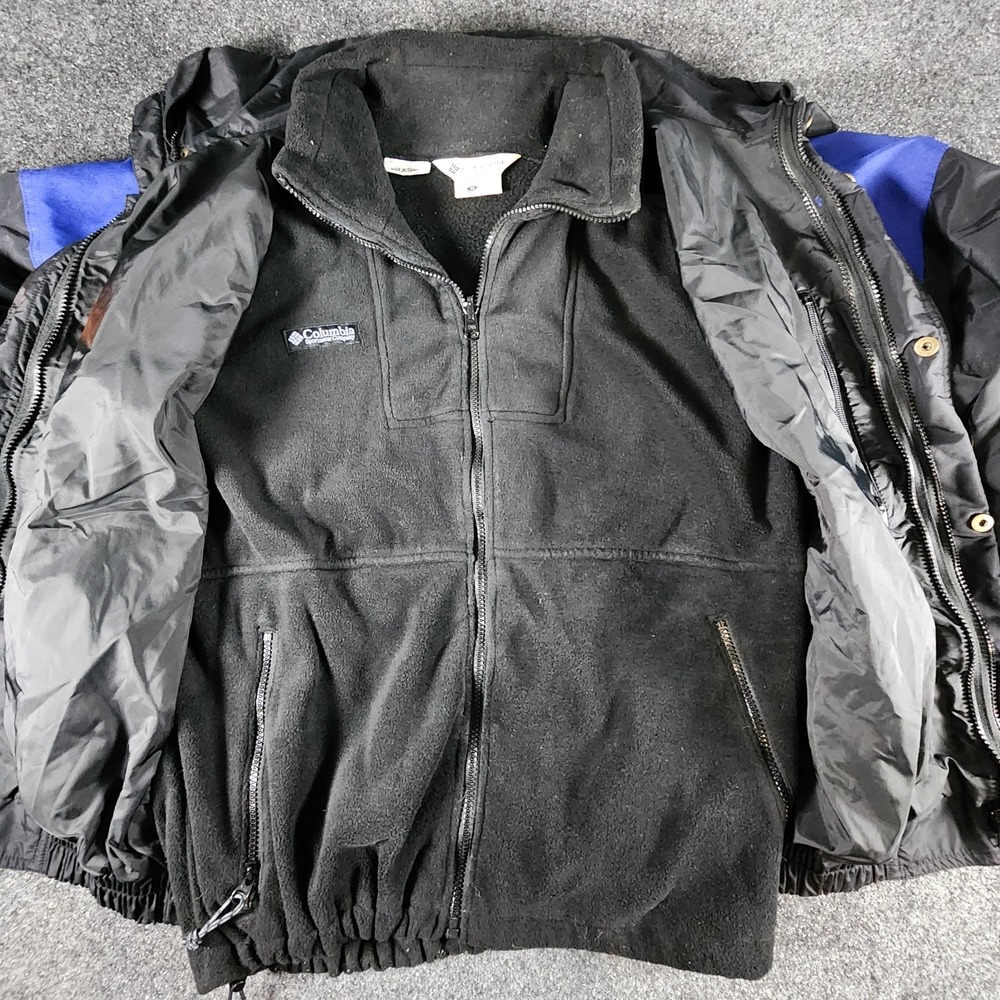Columbia Bugaboo Interchange 3-in-1 Jacket System for Men's Size Large Black - Picture 3 of 12